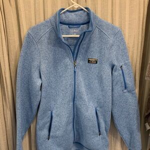 L.L. Bean Light Blue Fleece Jacket